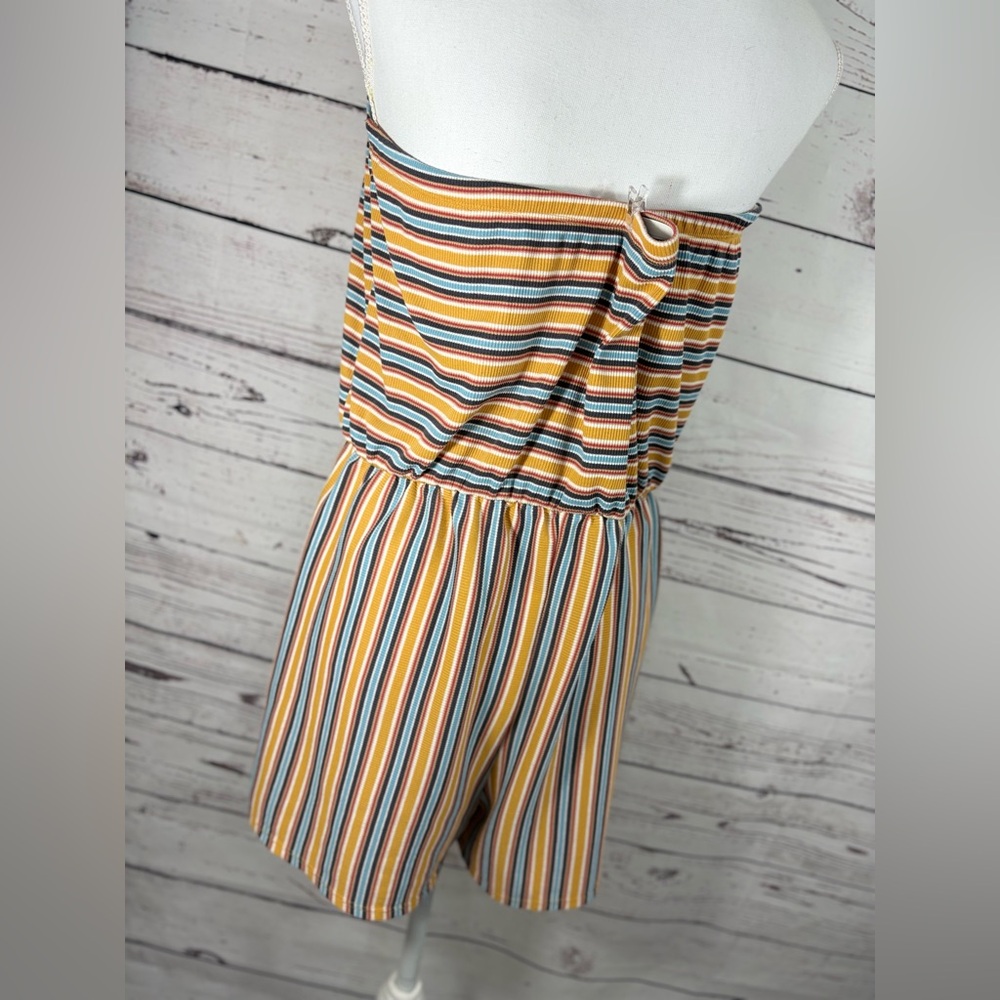 Wild Fable Multicolored Tube Top Strapless Romper in Size XL - Picture 10 of 11